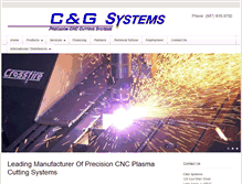 Tablet Screenshot of cgsystems.com